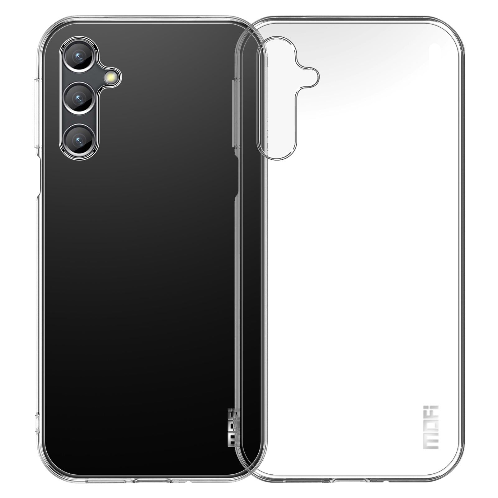 MOFI TPU Transparent Phone Case For Samsung Galaxy A14 5G, Anti-scratch Anti-fall Cell Phone Cover MOFI TPU Transparent Phone Case For Samsung Galaxy A14 5G, Anti-scratch Anti-fall Cell Phone Cover